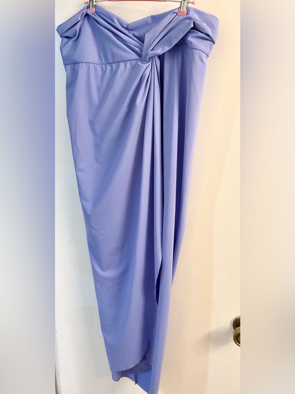 🦋 New w/Tags Skims Blue Draped Maxi Skirt/Sarong